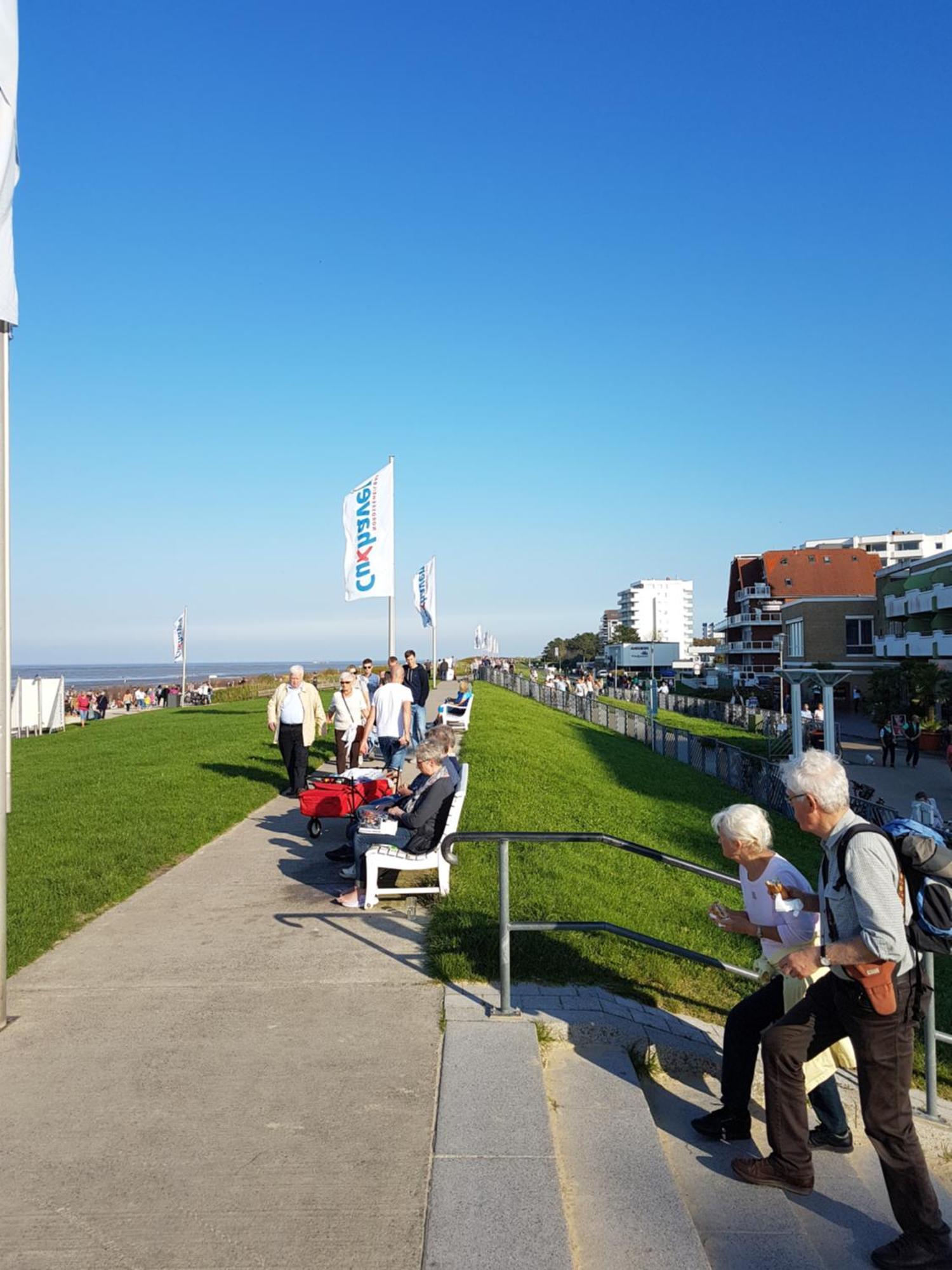 Gemuetliches Apartment Direkt Am Strand Cuxhaven Exterior photo