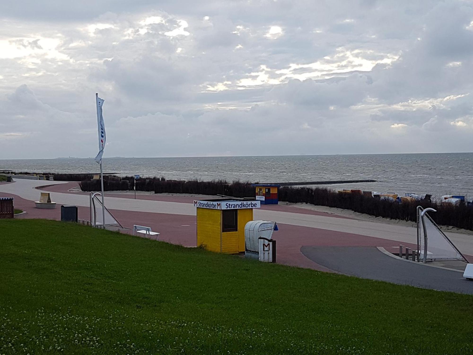 Gemuetliches Apartment Direkt Am Strand Cuxhaven Exterior photo